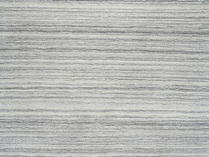 Modern / Contemporary hand-knotted wool rug in Gray, 12' x 12' — SKU O064995 (view 8)