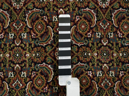 Black 5'10" x 9'1" Fine Oriental Hand knotted Wool Rug - Sku: O065115