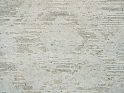 Modern / Contemporary hand-knotted wool runner in Gray, 2'6" x 25'10" — SKU O065159 (view 5)