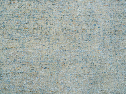 Modern / Contemporary hand-knotted wool/silk rug in Gray, 5'10" x 9' — SKU O065196 (view 8)