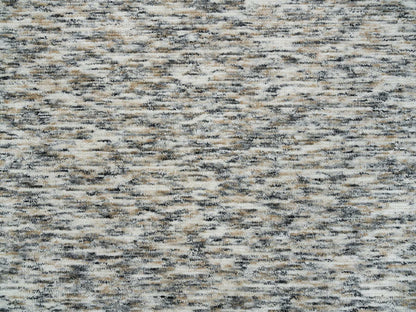 Beige 8'0" x 8'0" Modern and Contemporary Handloom Wool Rug - Sku: O065226