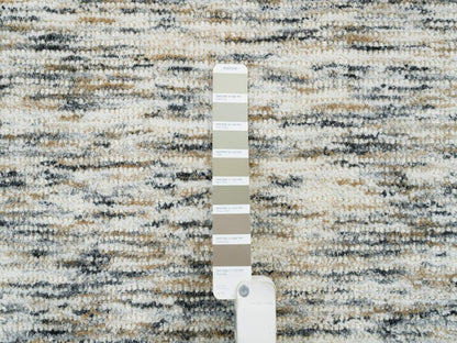 Beige 8'2" x 10'0" Modern and Contemporary Handloom Wool Rug - Sku: O065234