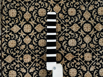 Black 3'1" x 5'5" Fine Oriental Hand knotted Wool Rug - Sku: O065312