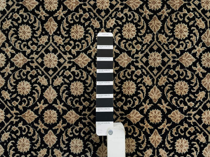 Black 4'0" x 6'0" Fine Oriental Hand knotted Wool Rug - Sku: O065393