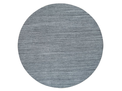 Modern / Contemporary hand-knotted wool rug in Gray, 12' x 12' — SKU O065417