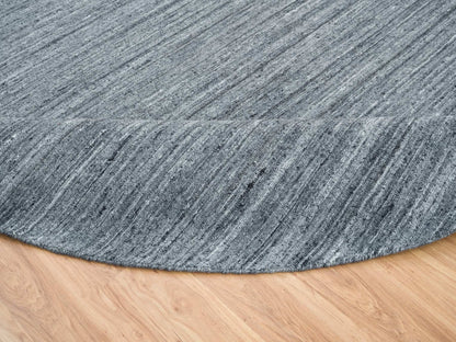 Modern / Contemporary hand-knotted wool rug in Gray, 12' x 12' — SKU O065417 (view 6)