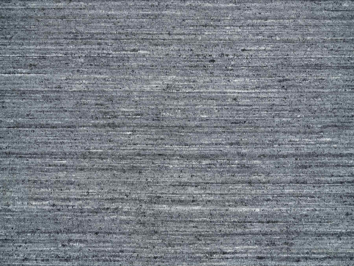 Modern / Contemporary hand-knotted wool rug in Gray, 10' x 10'1" — SKU O065422 (view 8)