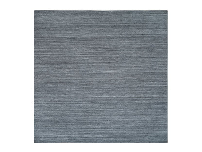 Modern / Contemporary hand-knotted wool rug in Gray, 12' x 12' — SKU O065424