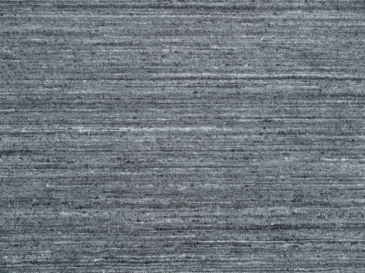 Modern / Contemporary hand-knotted wool rug in Gray, 12' x 12' — SKU O065424 (view 8)