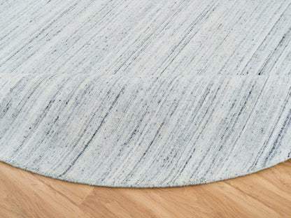 Modern / Contemporary hand-knotted wool rug in Ivory, 10' x 10' — SKU O065431 (view 6)