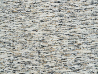 Beige 6'2" x 6'0" Modern and Contemporary Handloom Wool Rug - Sku: O065436