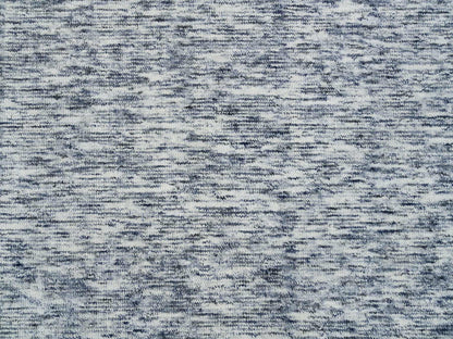 Blue 6'0" x 6'0" Modern and Contemporary Handloom Wool Rug - Sku: O065438