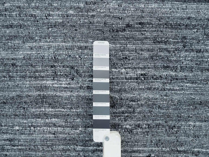 Modern / Contemporary hand-knotted wool rug in Gray, 12'1" x 15'1" — SKU O065454 (view 7)
