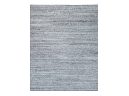 Modern / Contemporary hand-knotted wool rug in Gray, 8'1" x 10' — SKU O065555