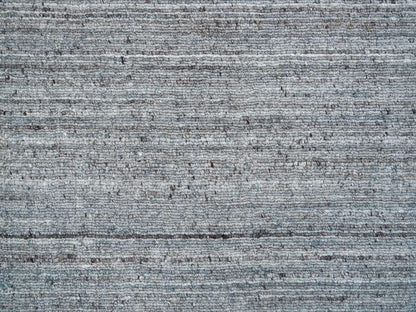 Modern / Contemporary hand-knotted wool runner in Gray, 2'7" x 14' — SKU O065557 (view 5)