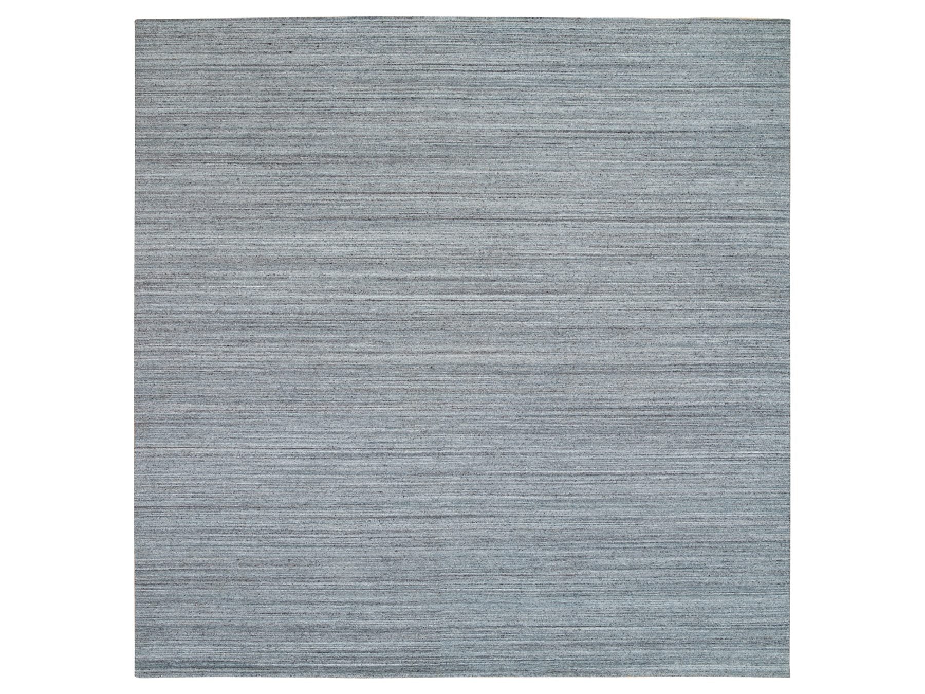 Modern / Contemporary hand-knotted wool rug in Gray, 12' x 12' — SKU O065558