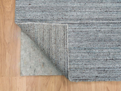Modern / Contemporary hand-knotted wool rug in Gray, 12' x 12' — SKU O065558 (view 4)