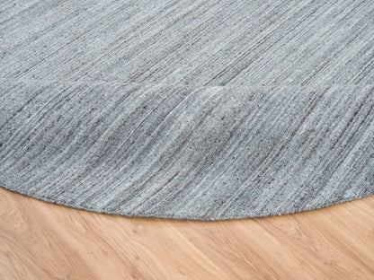 Modern / Contemporary hand-knotted wool rug in Gray, 11'10" x 11'10" — SKU O065559 (view 6)