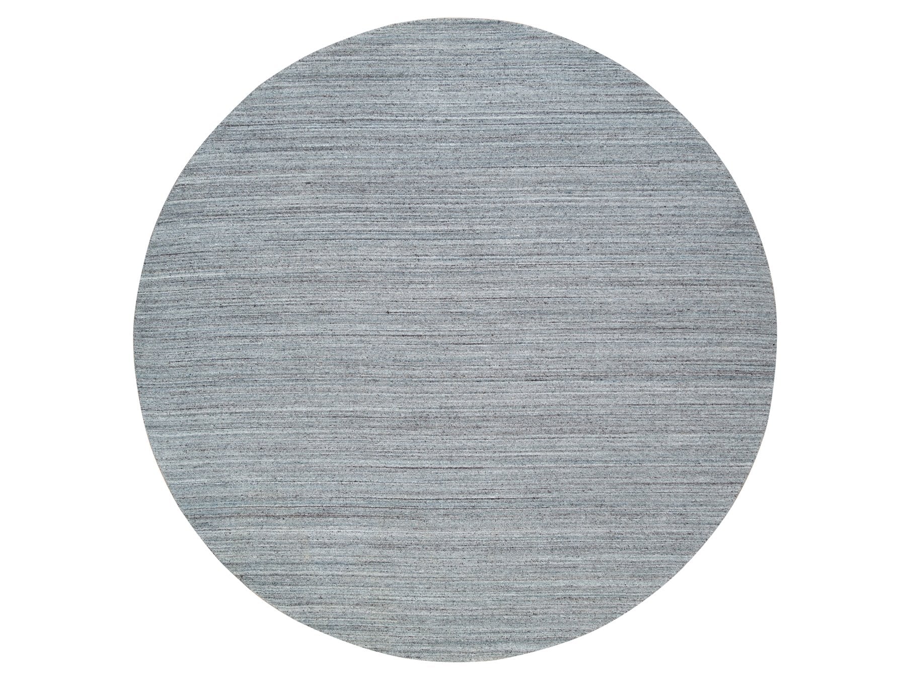 Modern / Contemporary hand-knotted wool rug in Gray, 10'1" x 10'1" — SKU O065563