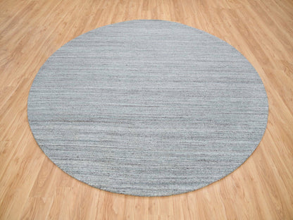 Modern / Contemporary hand-knotted wool rug in Gray, 10'1" x 10'1" — SKU O065563 (view 2)