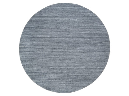 Modern / Contemporary hand-knotted wool rug in Gray, 10' x 10' — SKU O065564