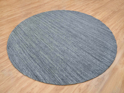 Modern / Contemporary hand-knotted wool rug in Gray, 10' x 10' — SKU O065564 (view 3)