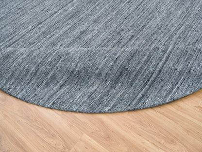 Modern / Contemporary hand-knotted wool rug in Gray, 10' x 10' — SKU O065564 (view 6)