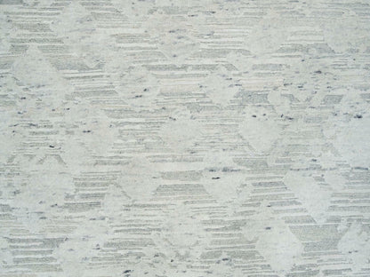 Modern / Contemporary hand-knotted wool rug in Gray, 6'1" x 6'1" — SKU O065658 (view 5)