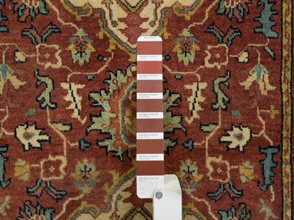 Heriz Heriz hand-knotted wool runner in Red, 2'7" x 16'2" — SKU O065721 (view 4)