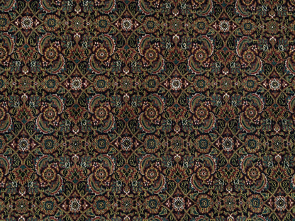 Black 11'11" x 15'3" Fine Oriental Hand knotted Wool Rug - Sku: O065791
