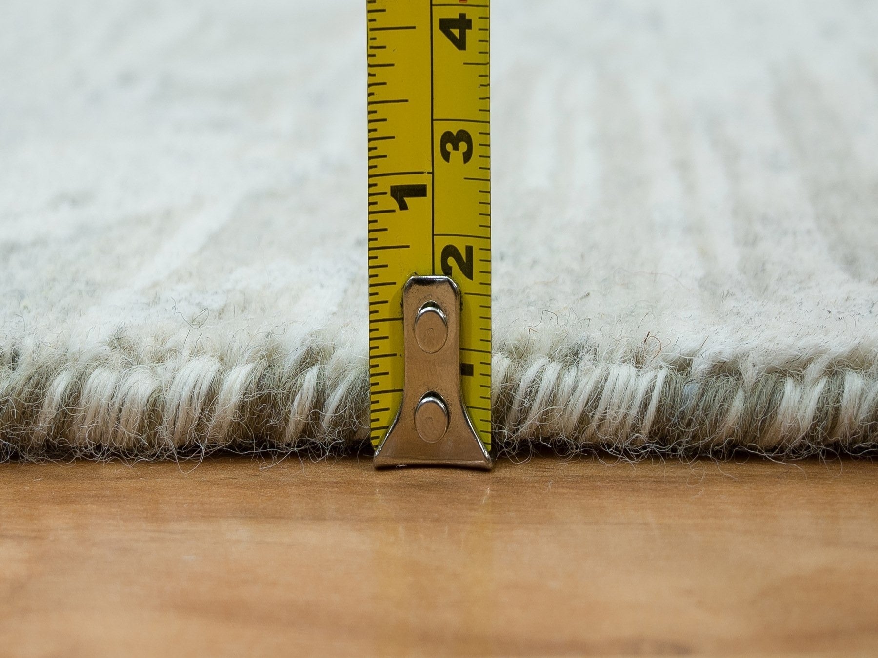 Modern / Contemporary hand-knotted wool runner in Gray, 2'7" x 22' — SKU O065957 (view 7)