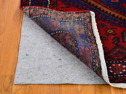 Red 4'6" x 6'8" Persian Hand knotted Wool Rug - Sku: O066672
