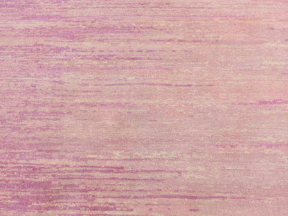 Pink 7'0" x 7'0" Modern / Contemporary Hand knotted Wool Rug - Sku: O066705