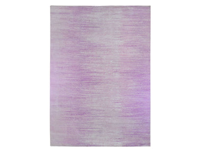 Pink 10'0" x 14'2" Modern / Contemporary Hand knotted Wool Rug - Sku: O066848