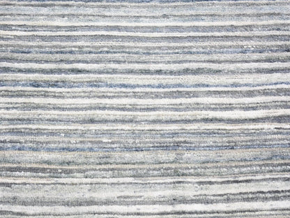 Ivory 2'0" x 3'0" Modern and Contemporary Hand knotted Wool/Silk Rug - Sku: O066966