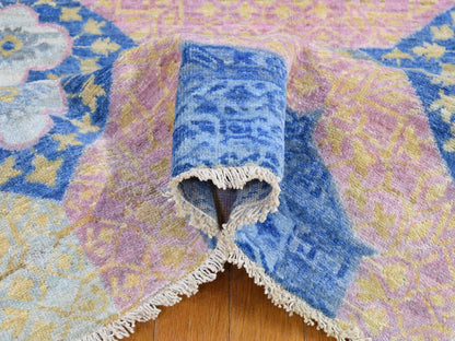 Mamluk Mamluk hand-knotted wool rug in Blue, 9' x 11'8" — SKU O066997 (view 5)