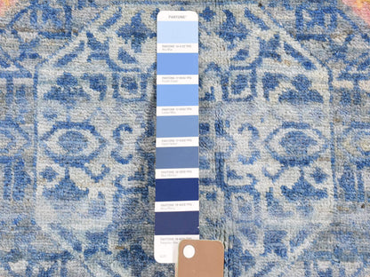 Mamluk Mamluk hand-knotted wool rug in Blue, 9' x 11'8" — SKU O066997 (view 7)