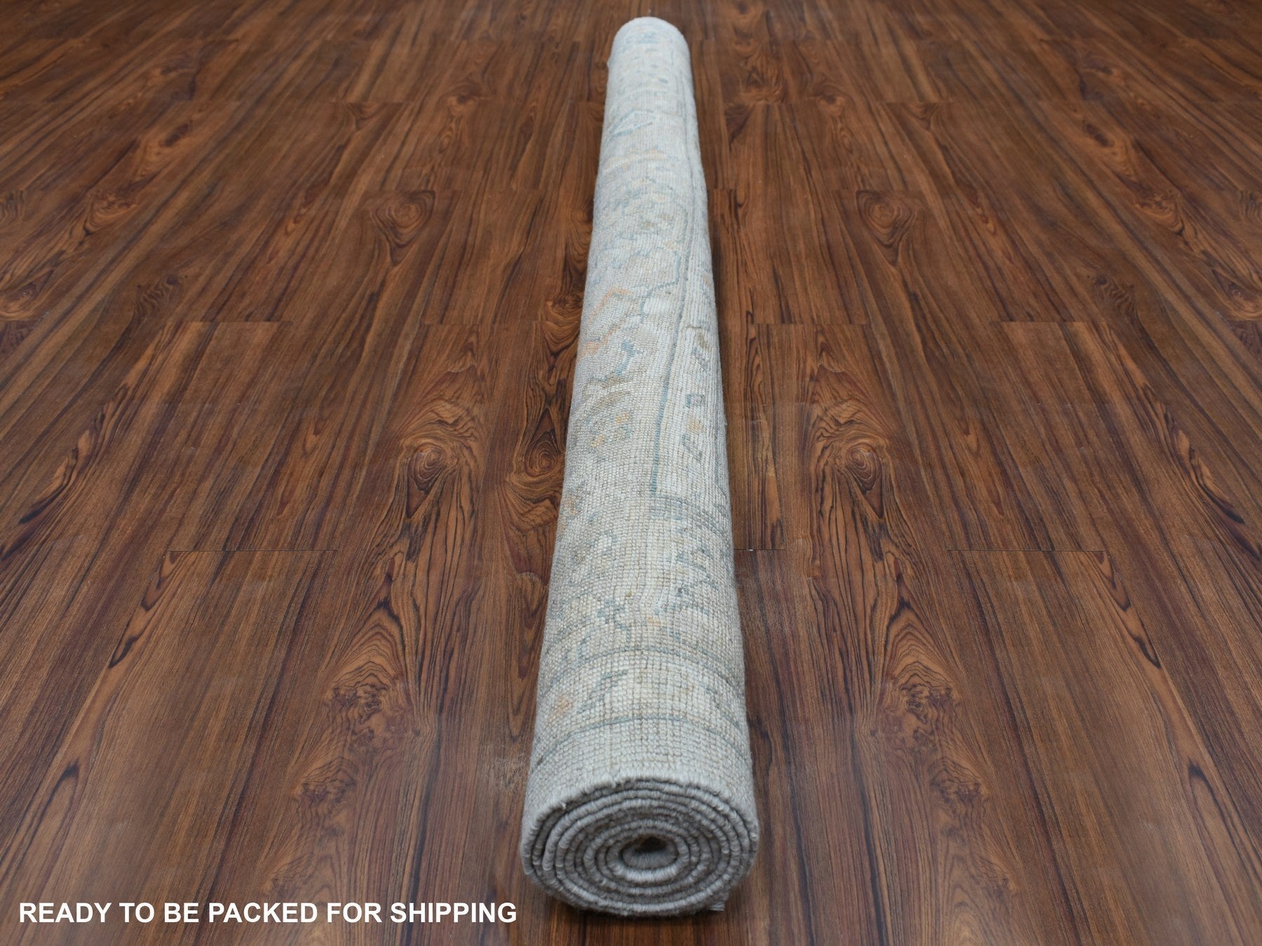Oushak Oushak hand-knotted wool rug in Gray, 6' x 8'9" — SKU O069036 (view 5)