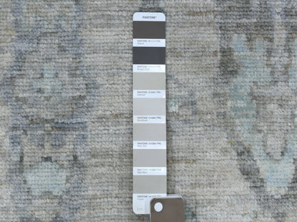 Oushak Oushak hand-knotted wool rug in Beige, 6'3" x 9' — SKU O069528 (view 4)