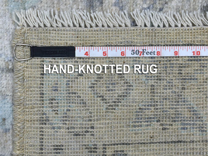 Oushak Oushak hand-knotted wool rug in Beige, 6'3" x 9' — SKU O069528 (view 7)