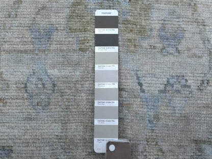 Oushak Oushak hand-knotted wool rug in Beige, 6' x 9'1" — SKU O069684 (view 4)