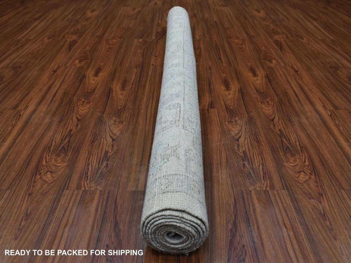 Oushak Oushak hand-knotted wool rug in Beige, 6' x 9'1" — SKU O069684 (view 5)