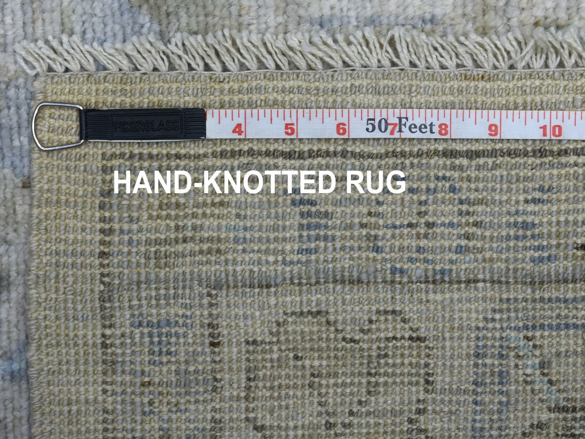 Oushak Oushak hand-knotted wool rug in Beige, 6' x 9'1" — SKU O069684 (view 7)