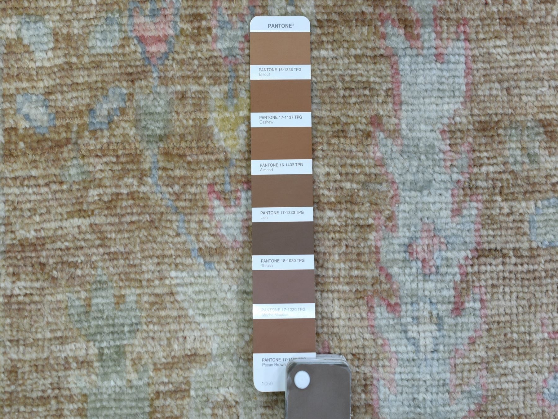Oushak Oushak hand-knotted wool runner in Brown & Gray, 2'9" x 19'5" — SKU O069877 (view 3)