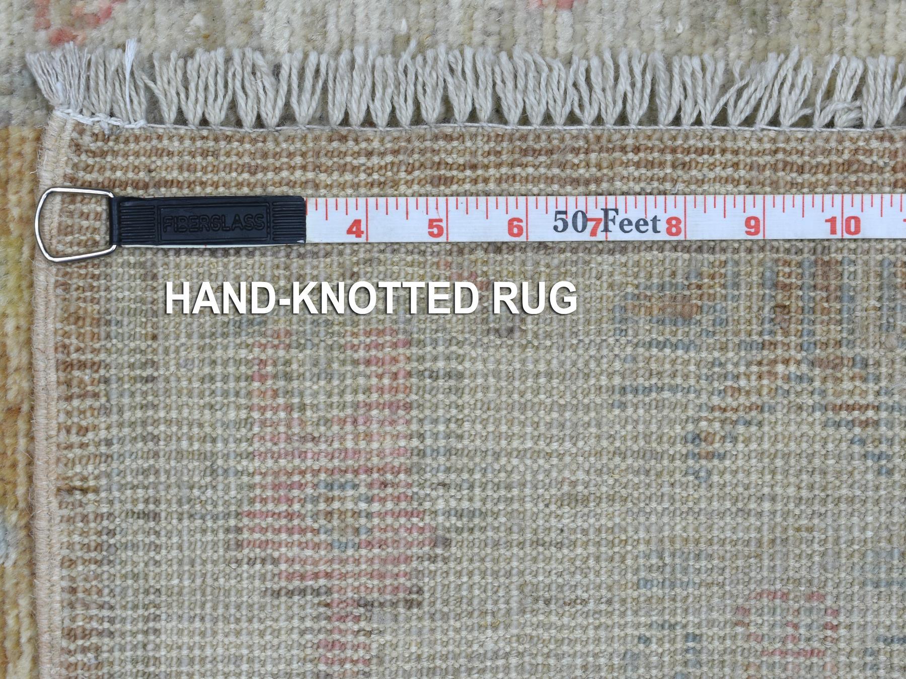 Oushak Oushak hand-knotted wool runner in Brown & Gray, 2'9" x 19'5" — SKU O069877 (view 6)