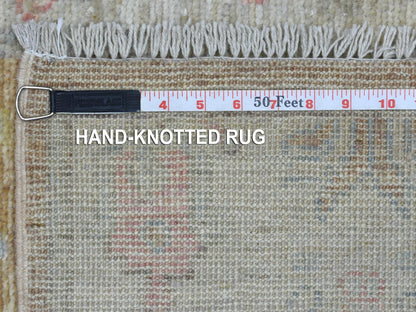 Oushak Oushak hand-knotted wool runner in Brown & Gray, 2'9" x 19'5" — SKU O069877 (view 6)
