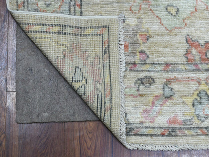 Oushak Oushak hand-knotted wool runner in Beige, 2'10" x 12'3" — SKU O070494 (view 2)
