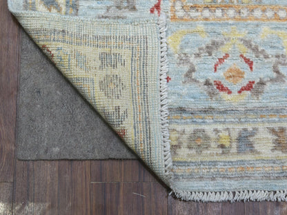 Oushak Oushak hand-knotted wool rug in Blue & Light Blue, 6'2" x 9'5" — SKU O070516 (view 3)