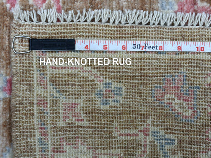 Oushak Oushak hand-knotted wool rug in Brown & Almond Brown, 3'1" x 5' — SKU O070544 (view 6)