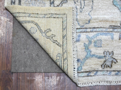 Oushak Oushak hand-knotted wool rug in Gray, 4'1" x 5'10" — SKU O071464 (view 2)